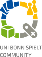 Logo Uni Bonn spielt Community