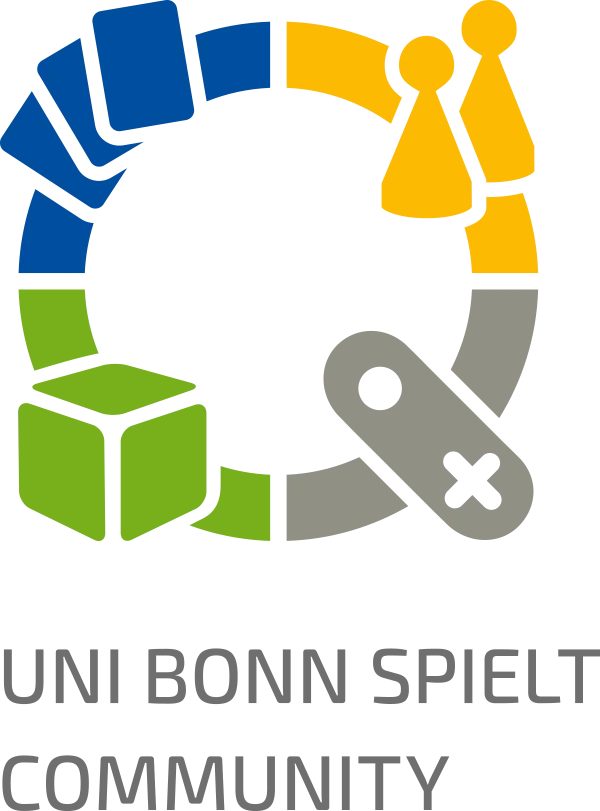 Logo Uni Bonn spielt Community