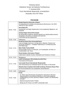 Programm Workshop AK Europa in Bonn