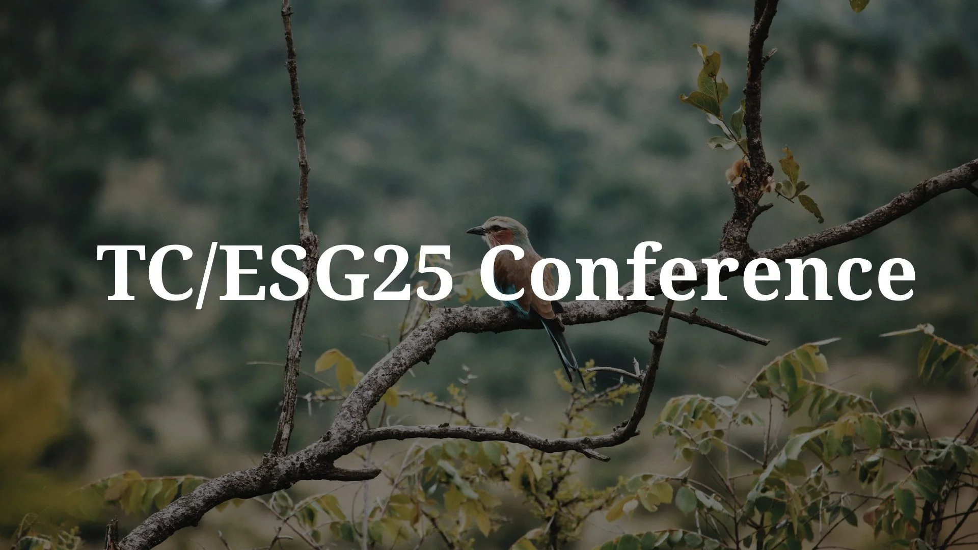 TC/ESG25 Conference