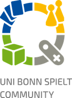 Logo Uni Bonn spielt Community