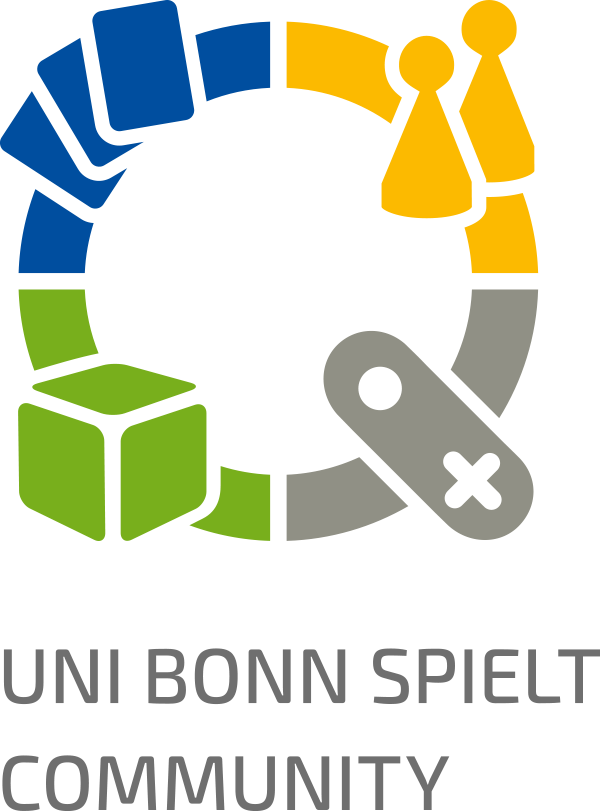 Logo Uni Bonn spielt Community